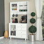 Hanah Home Armario Multiusos Grano 96 - Blanco